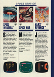 Atari VCS - 1982 product catalog