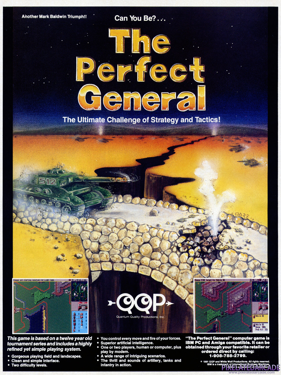 The Perfect General Advertisement: August 1991 magazine ad