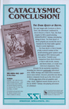 Prophecy of the Shadow instruction manual