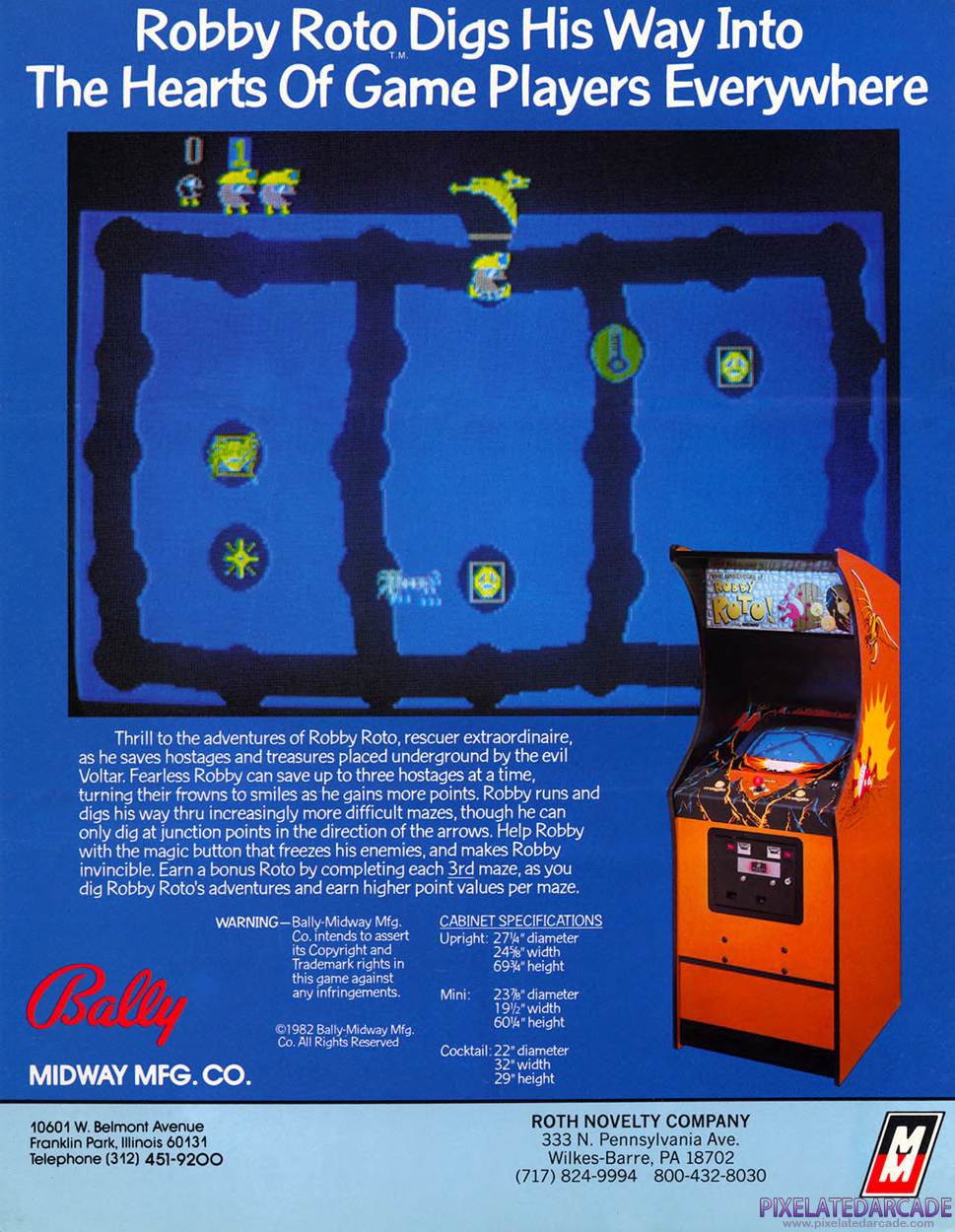 The Adventures of Robby Roto! Advertisement: The Adventures of Robby Roto! flyer - Back