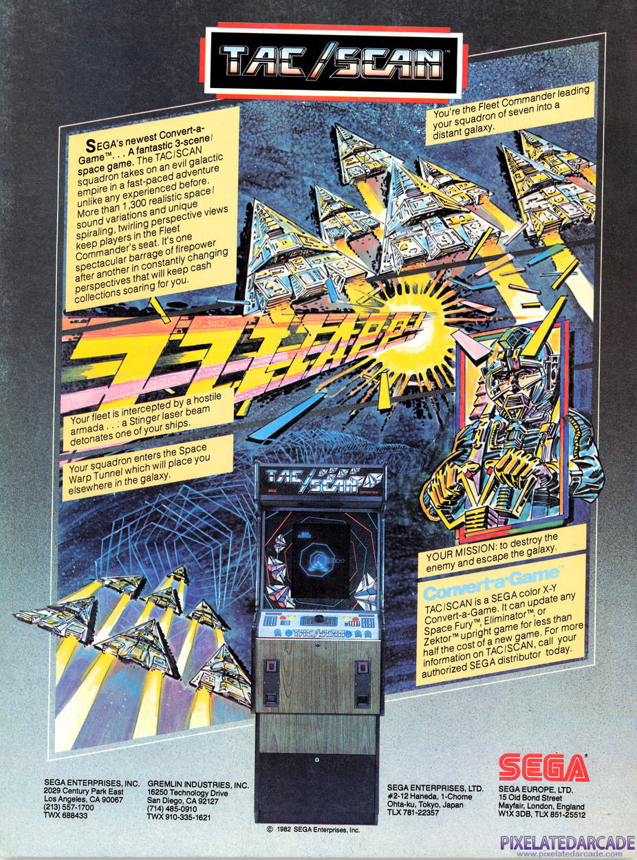 Tac/Scan Advertisement: Tac/Scan flyer - Front