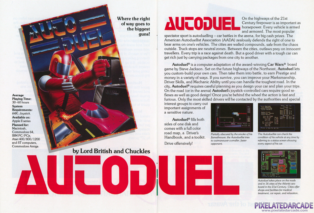 AutoDuel Advertisement: Origin product catalog
