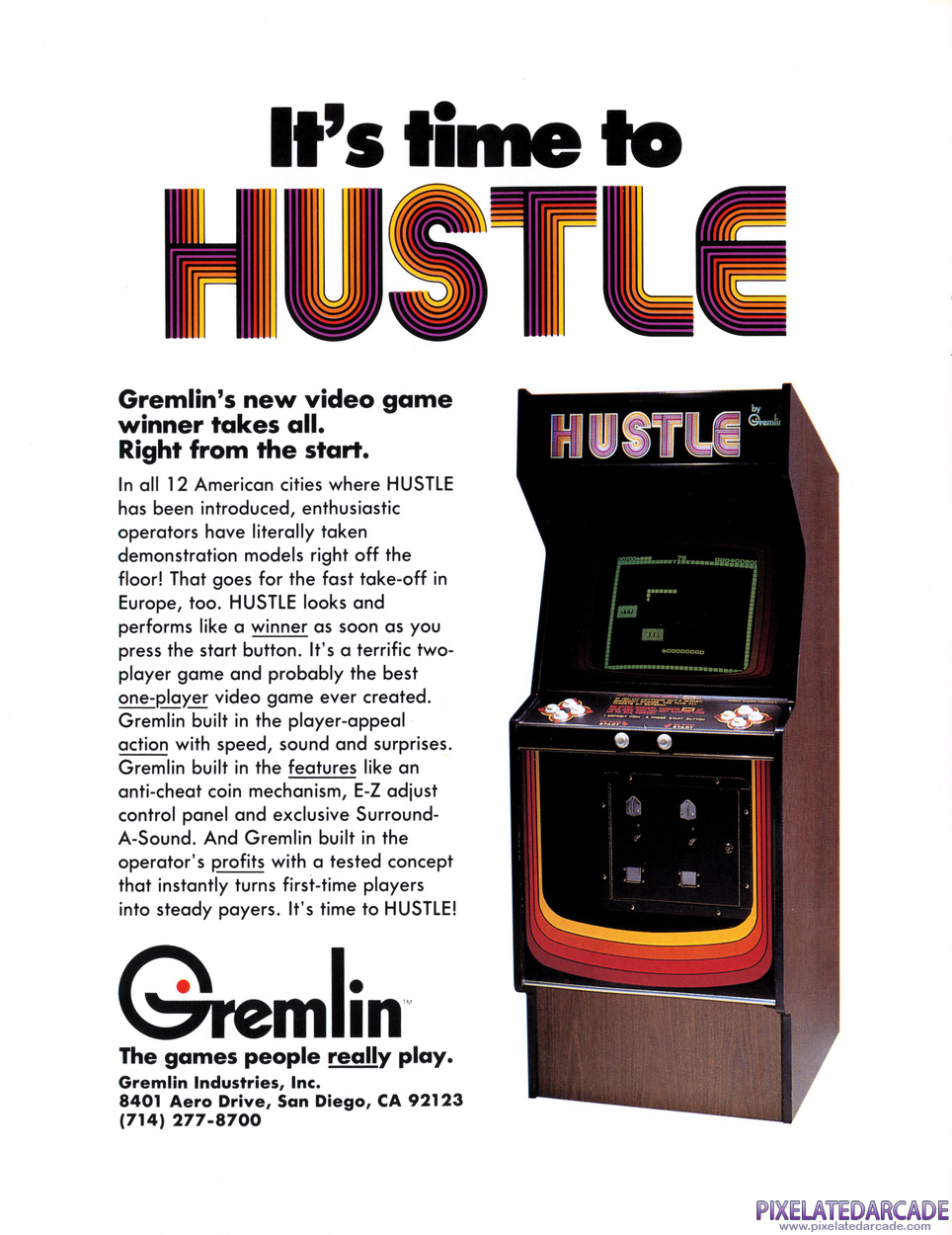 Hustle Advertisement: Hustle flyer