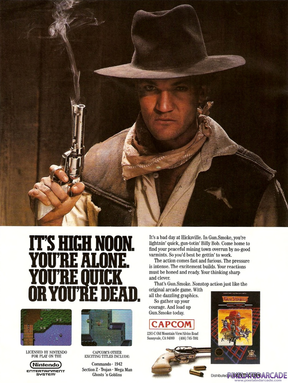 Gun.Smoke Advertisement: Summer 1988 magazine ad