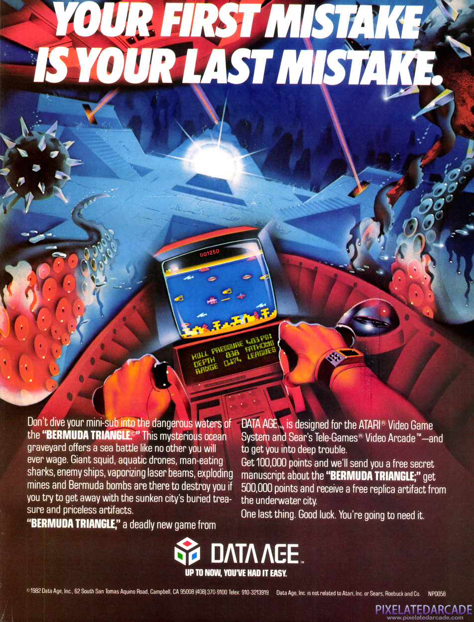 Bermuda Triangle Advertisement: April 1983 magazine ad