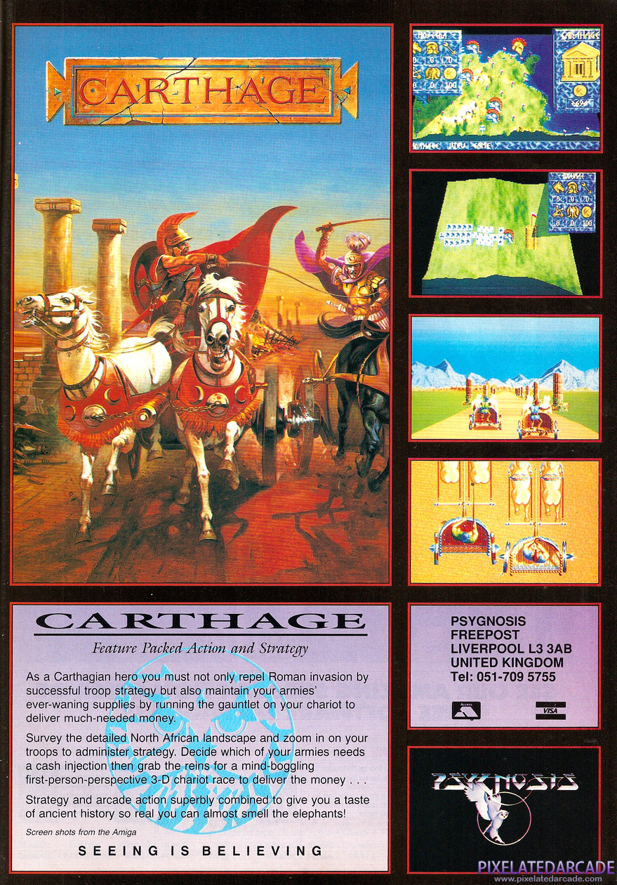 Carthage Advertisement: October 1990 magazine ad