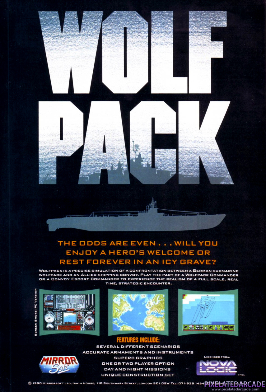 Wolfpack Advertisement: January 1991 magazine ad