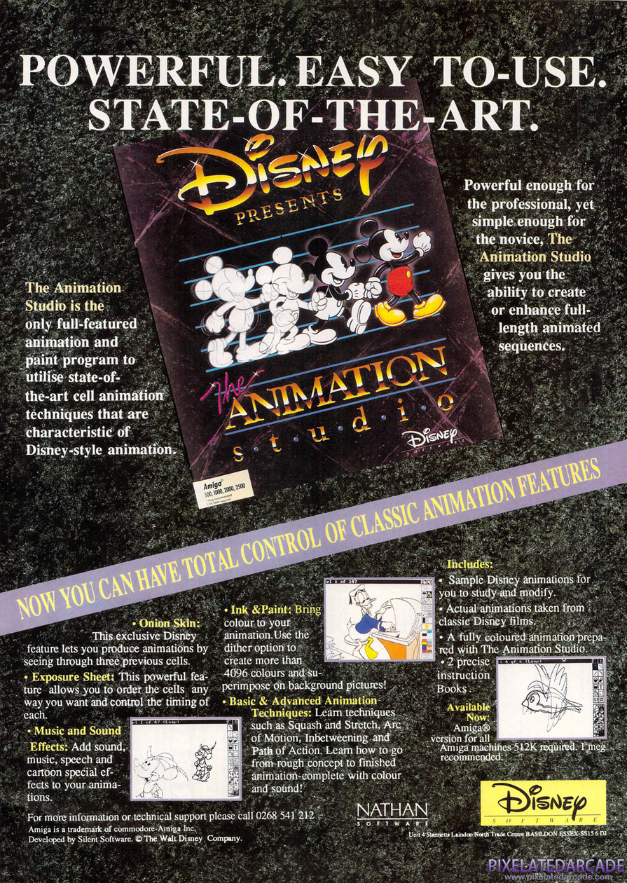The Animation Studio Advertisement: May 1991 magazine ad