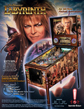 Labyrinth pinball - Flyer front
