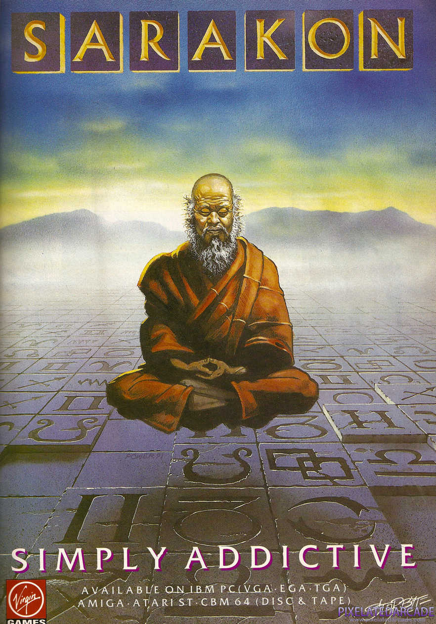 Sarakon Advertisement: August 1991 magazine ad