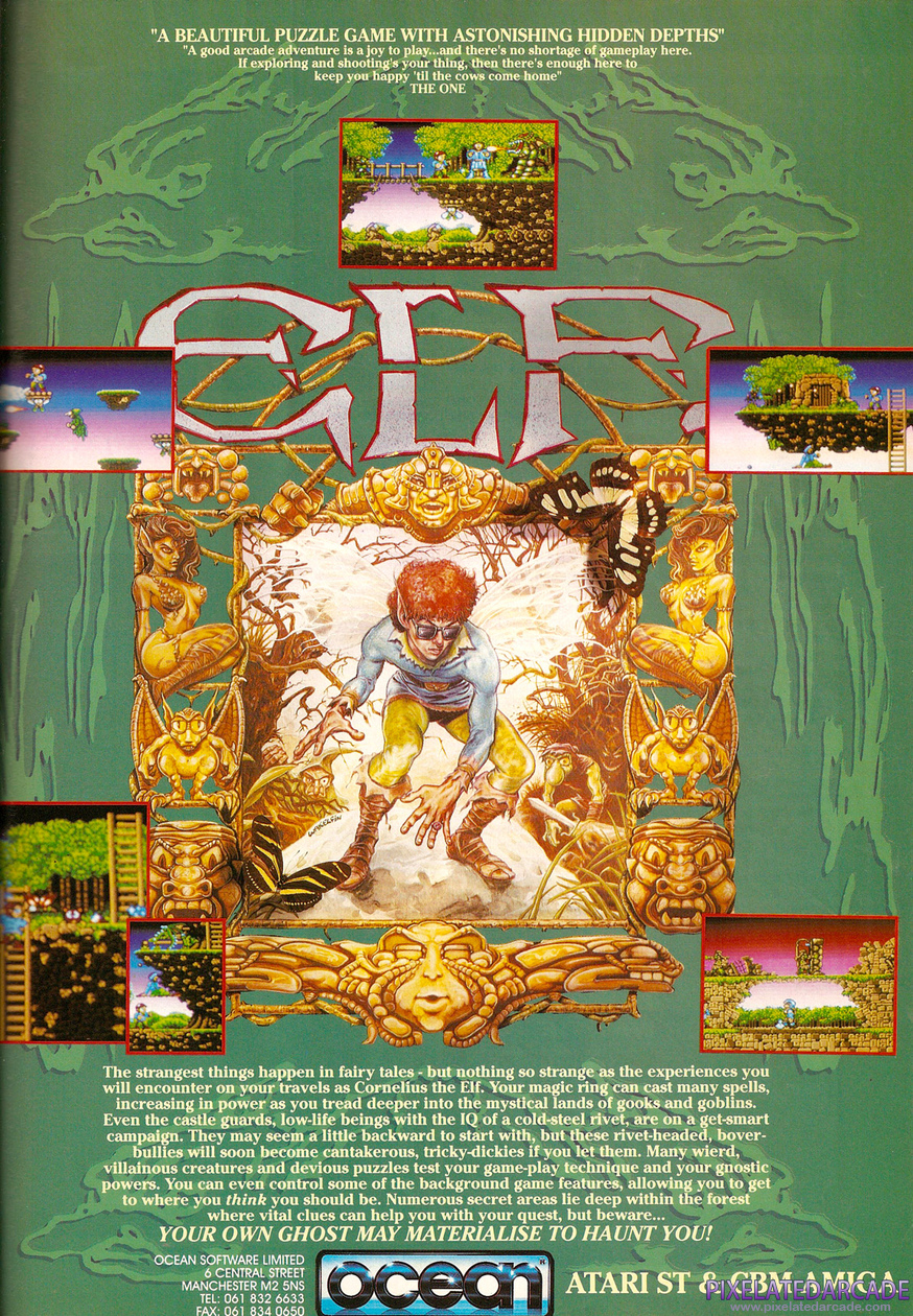 Elf Advertisement: August 1991 magazine ad