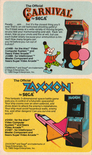 Carnival in the Coleco product catalog
