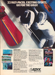 Epyx 1986 magazine ad