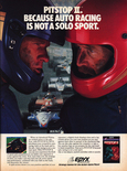Pitstop II - February 1985 magazine ad