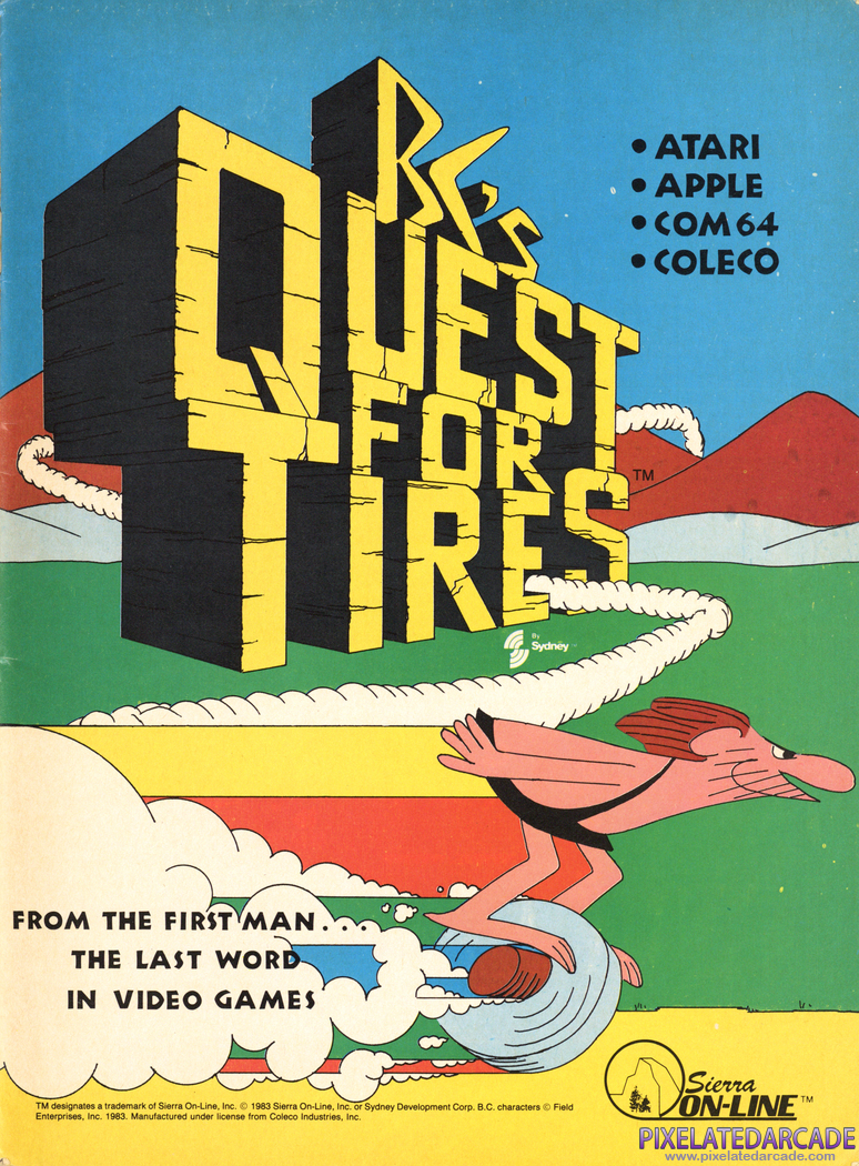 BC's Quest for Tires Advertisement: 1983 magazine ad