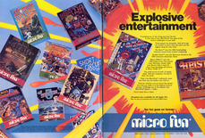 Micro Fun November 1984 magazine ad
