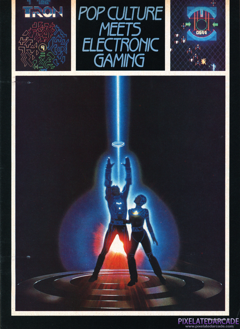 TRON Advertisement: TRON September 1982 magazine ad