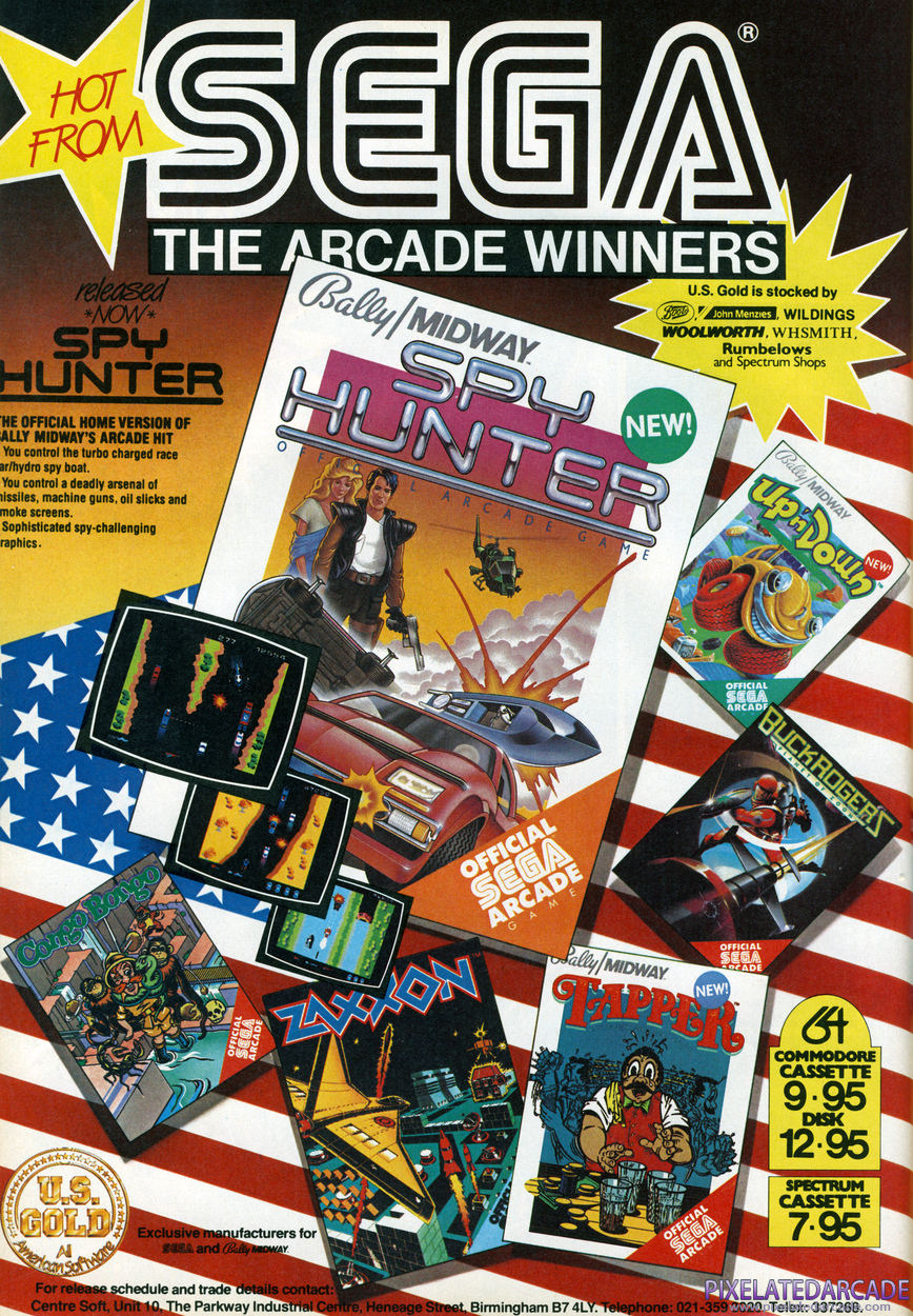 Tapper Advertisement: March 1985 magazine ad