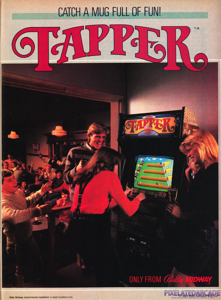 Tapper Advertisement: Tapper 1984 magazine ad