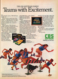 CBS Software 1985 magazine ad