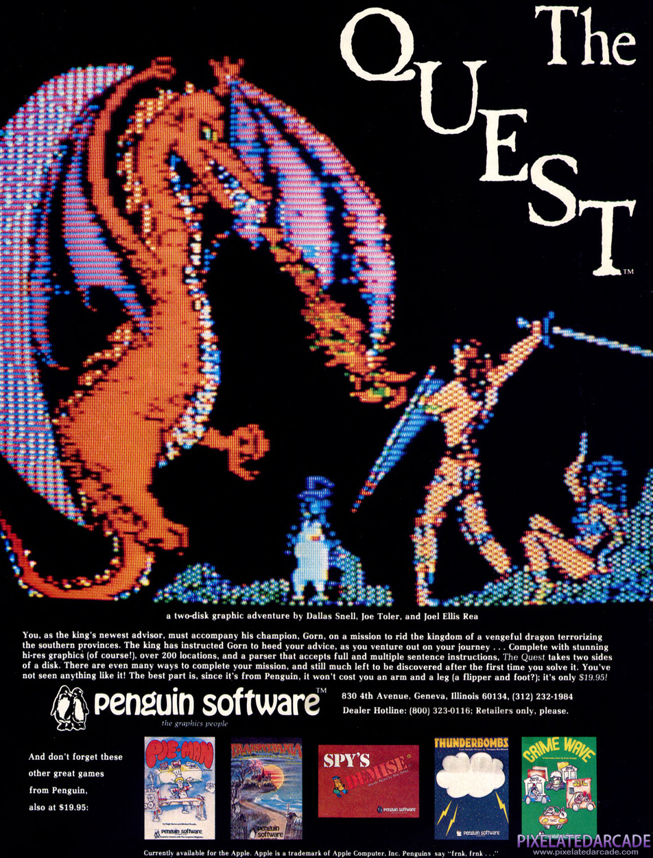 The Quest Advertisement: July 1983 magazine ad