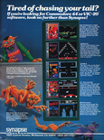 Synapse Software 1983 magazine ad featuring Shamus