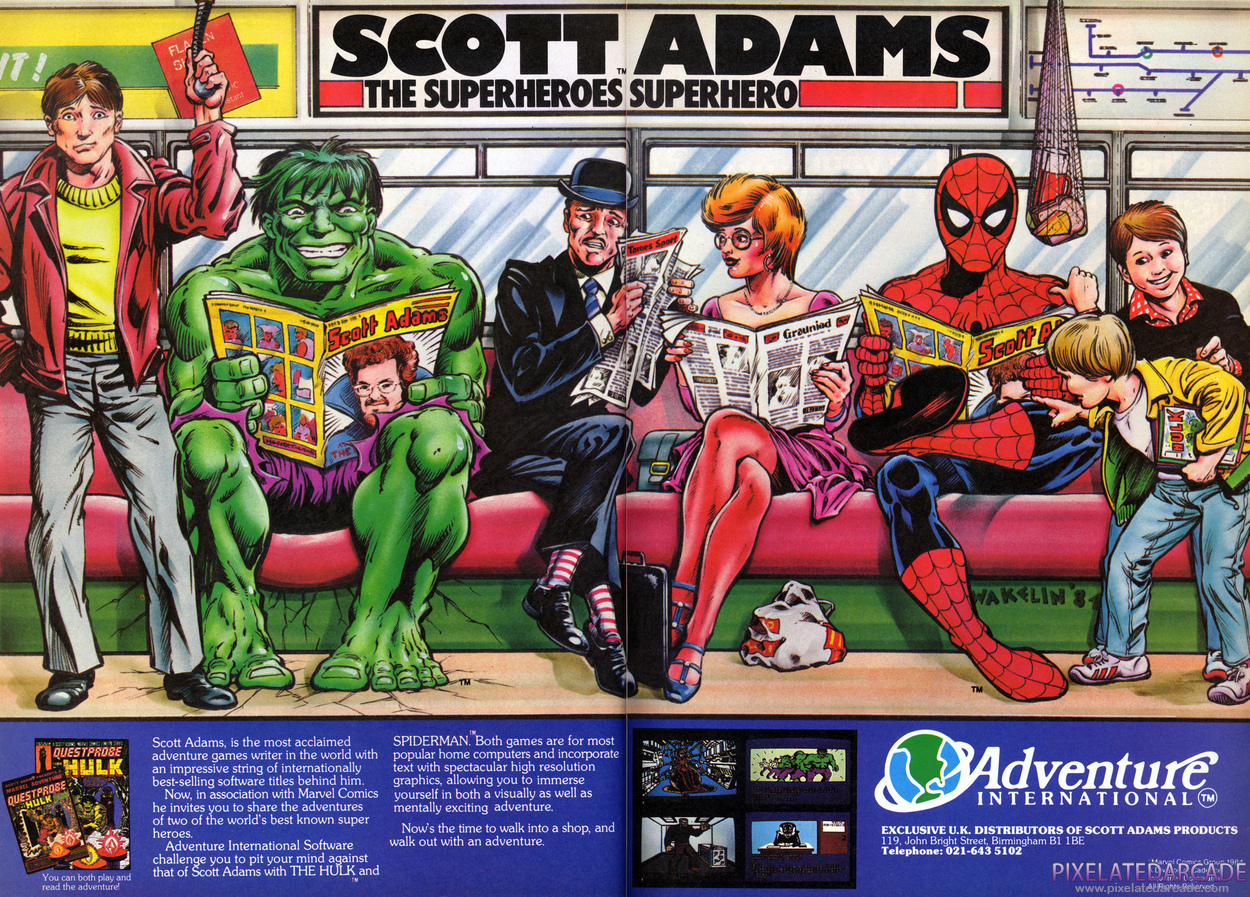 Questprobe featuring The Hulk Advertisement: December 1984 magazine ad