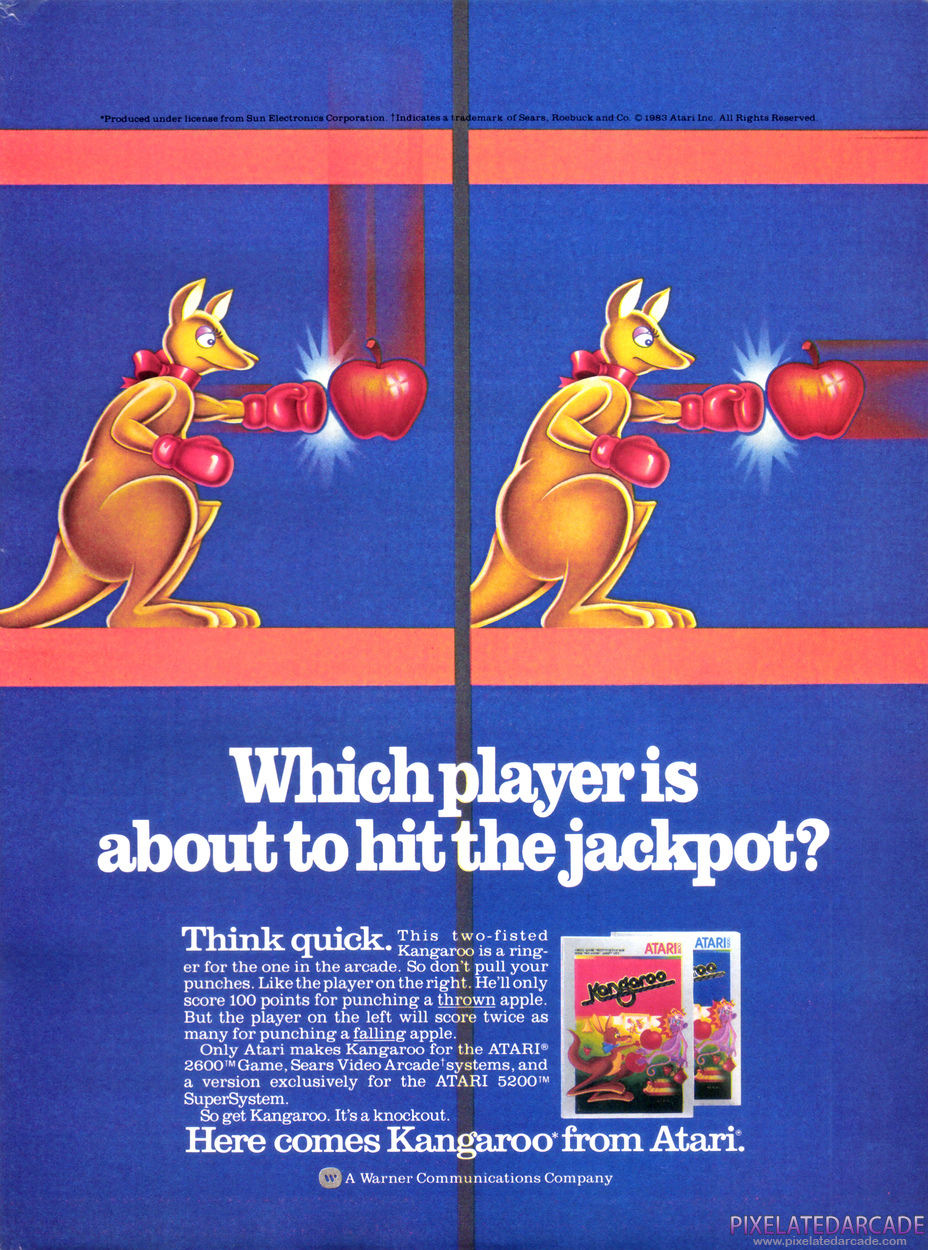 Kangaroo Advertisement: November 1983 magazine ad
