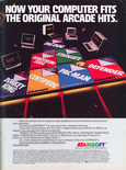 Atarisoft 1984 magazine ad