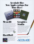Accolade Apple IIgs product flyer