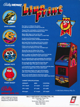 Blueprint arcade flyer - Back