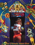 Moon War arcade flyer - Front