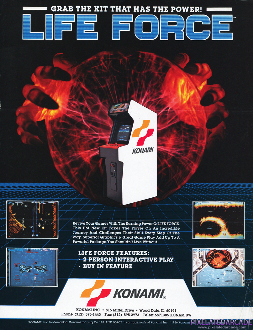 Life Force Advertisement: Life Force flyer