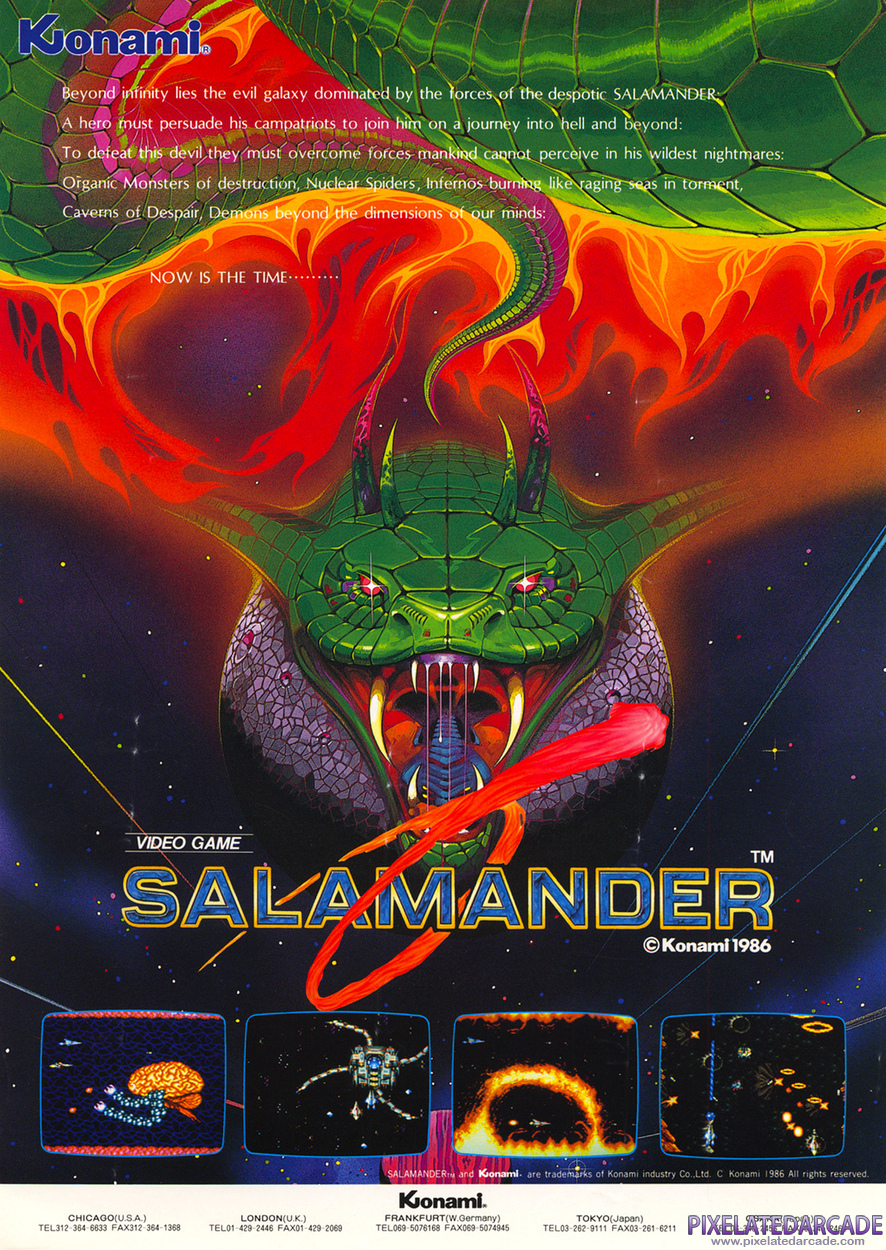 Life Force Advertisement: Salamander flyer