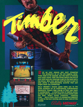 Timber arcade flyer - Front