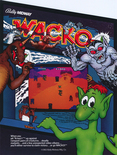 Wacko arcade flyer - Front