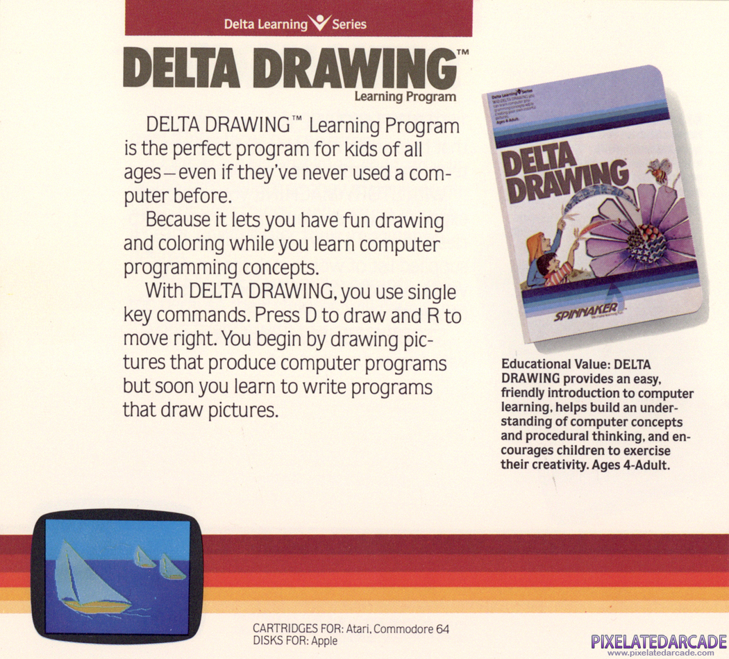 Delta Drawing Advertisement: Spinnaker 1983 product catalog