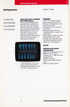 IBM Personally Developed Software Catalog Volume 1, Number 1