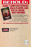 SSI 1991 product catalog (back cover)