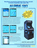 Alpine Ski arcade flyer - Back