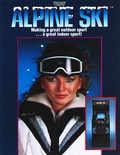 Alpine Ski arcade flyer - Front