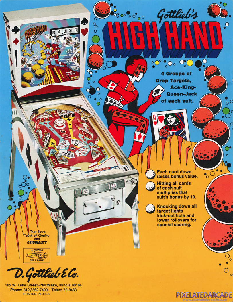 High Hand Advertisement: High Hand flyer