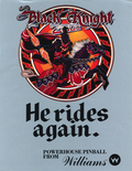 Black Knight 2000 flyer (Color version) - Front