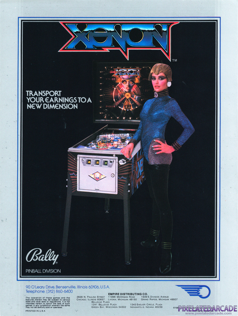 Xenon Advertisement: Xenon flyer - Back