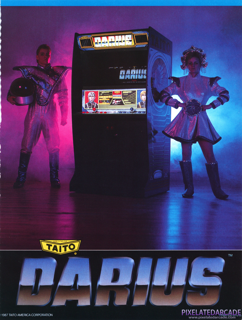 Darius Advertisement: Front