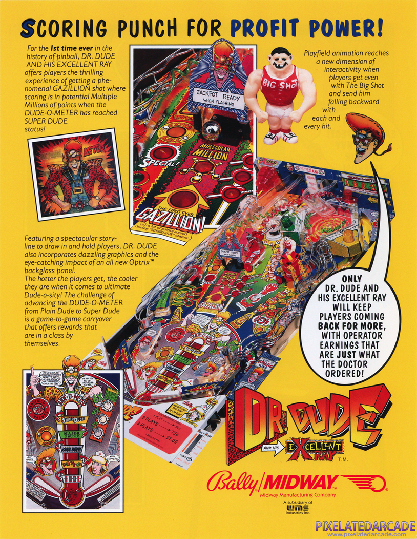 Dr. Dude and His Excellent Ray Advertisement: Back