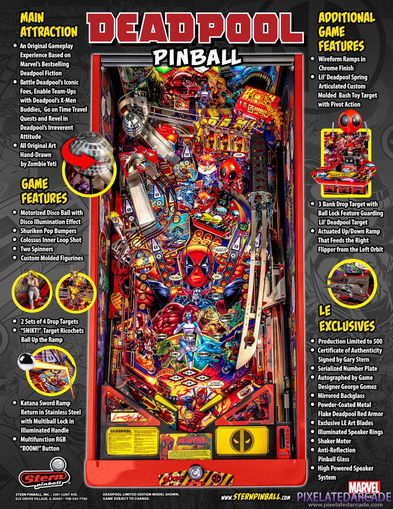 Deadpool Advertisement: Deadpool (Limited Edition) flyer - Back