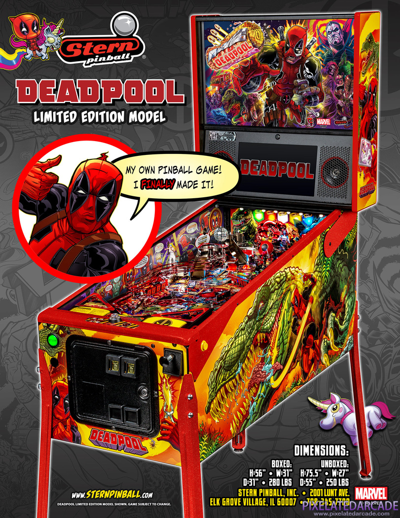 Deadpool Advertisement: Deadpool (Limited Edition) flyer - Front