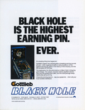 Black Hole flyer - Front