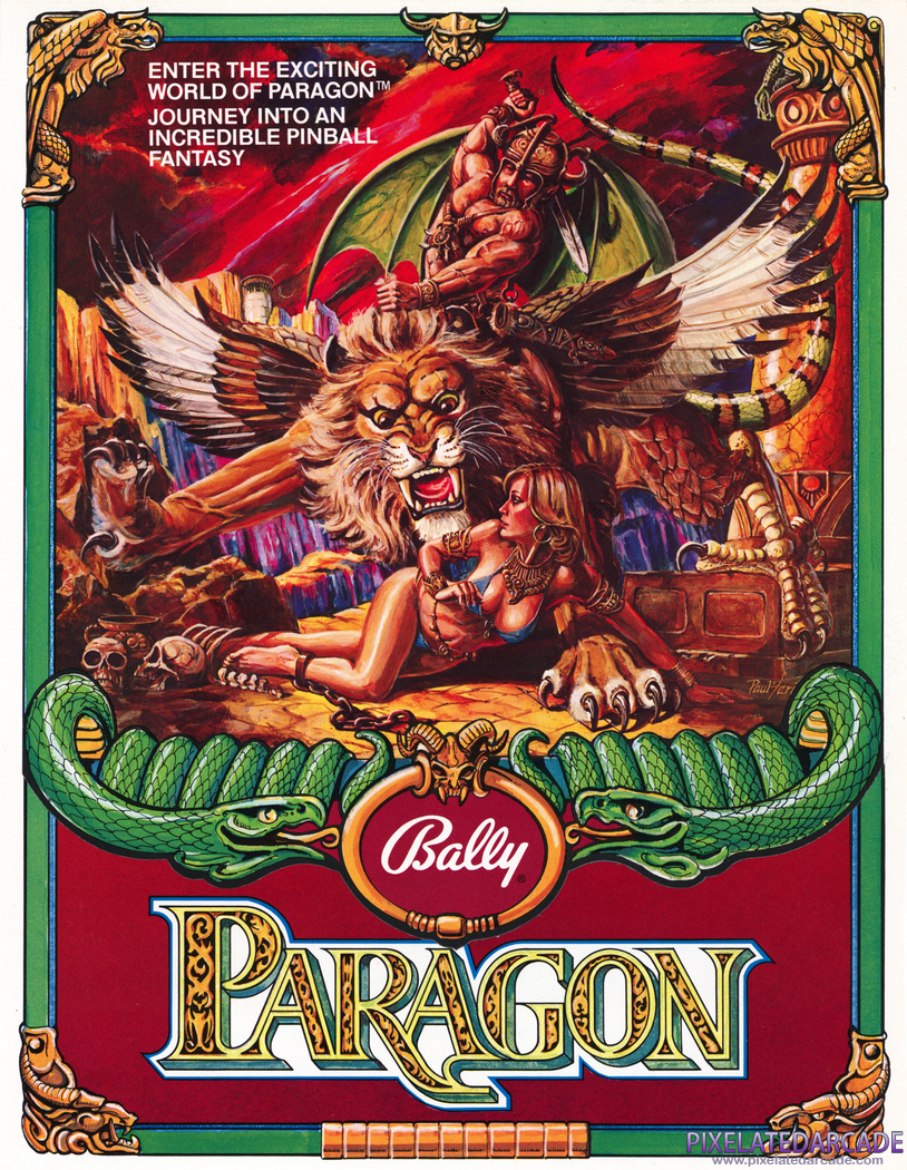 Paragon Advertisement: Paragon flyer - Front